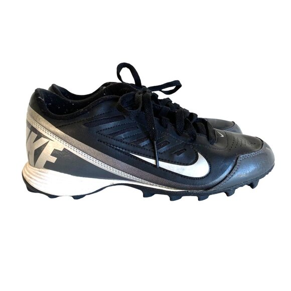 Nike Landshark Black Soccer Cleats Size 7 - Picture 1 of 8